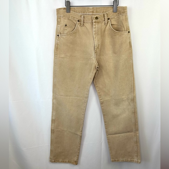 Vintage men’s cream Wranglers - Picture 2 of 4